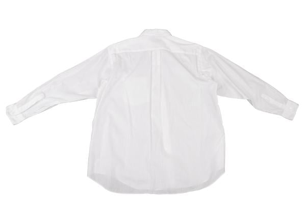 COMME des GARCONS HOMME Cotton Dobby Shirt White Size M