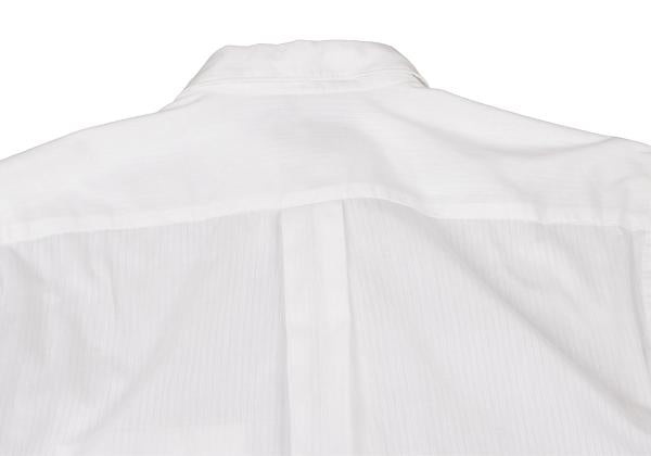 COMME des GARCONS HOMME Cotton Dobby Shirt White Size M