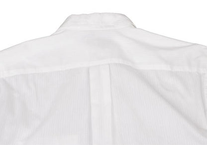 COMME des GARCONS HOMME Cotton Dobby Shirt White Size M