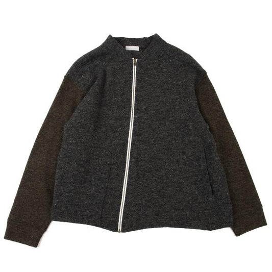 COMME des GARCONS HOMME Bicolor Wool Jacket Charcoal Size M