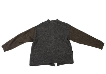 COMME des GARCONS HOMME Bicolor Wool Jacket Charcoal Size M