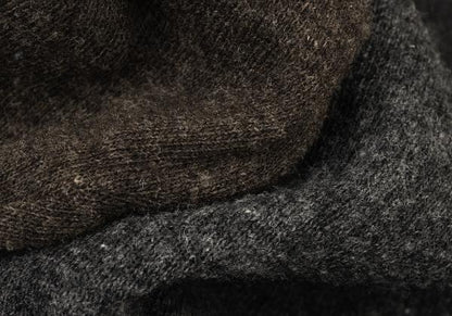 COMME des GARCONS HOMME Bicolor Wool Jacket Charcoal Size M