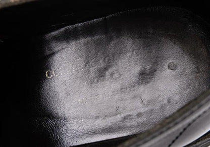COMME des GARCONS HOMME Leather Suede Shoes Black Size 24cm