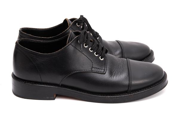 COMME des GARCONS HOMME Lace-Up Shoes Black Size 24cm