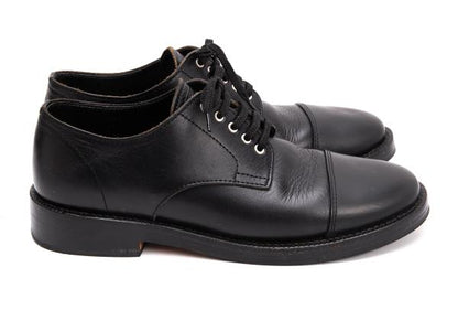 COMME des GARCONS HOMME Lace-Up Shoes Black Size 24cm