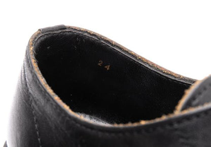 COMME des GARCONS HOMME Lace-Up Shoes Black Size 24cm