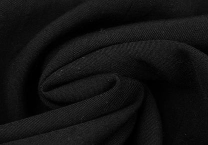 Yohji Yamamoto POUR HOMME Black Wool Sashiko Jacket Size M