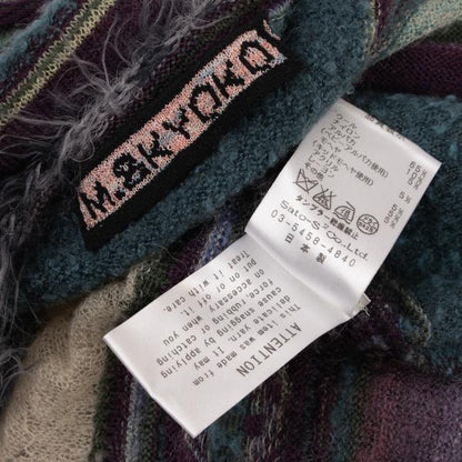 M.&KYOKO Wool Blend V-Neck Cardigan Sweater Purple Size 1