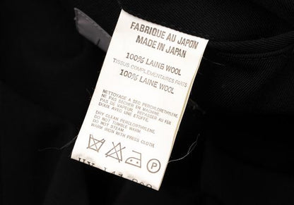 Yohji Yamamoto POUR HOMME Wool Mixed Jacket Blue Size M