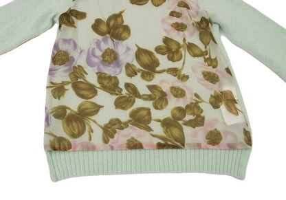 COMME des GARCONS Flower Print Knit Mint Green Size M