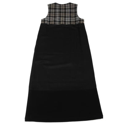 tricot COMME des GARCONS Mixed Check Dress Black Size M