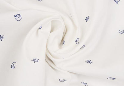 ISSEY MIYAKE I.S. White Navy Cotton Print Shirt Size 9
