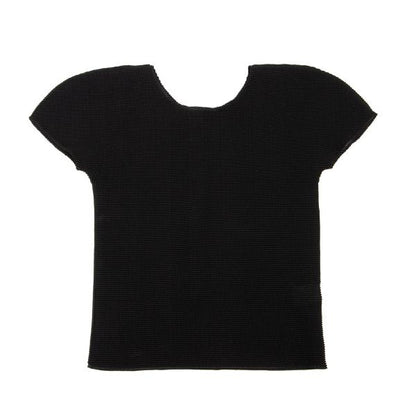 ISSEY MIYAKE me Pleated T-Shirt Black Size F