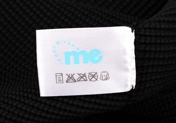 ISSEY MIYAKE me Pleated T-Shirt Black Size F