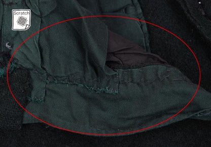 COMME des GARCONS HOMME PLUS Fulling Wool Dark Green Pants Size M