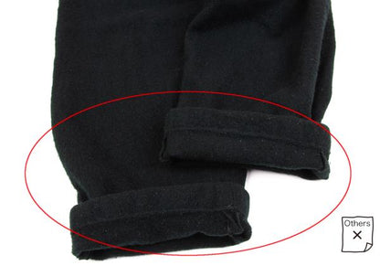 COMME des GARCONS HOMME PLUS Fulling Wool Dark Green Pants Size M