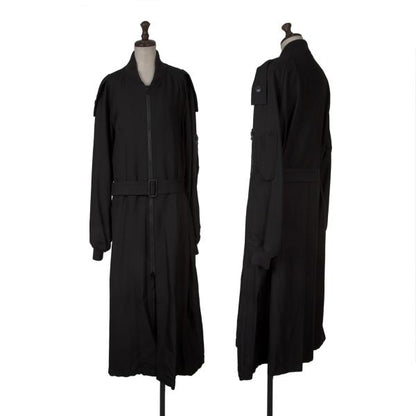 REGULATION yohji yamamoto Rayon Wool Bomber Black Size 2