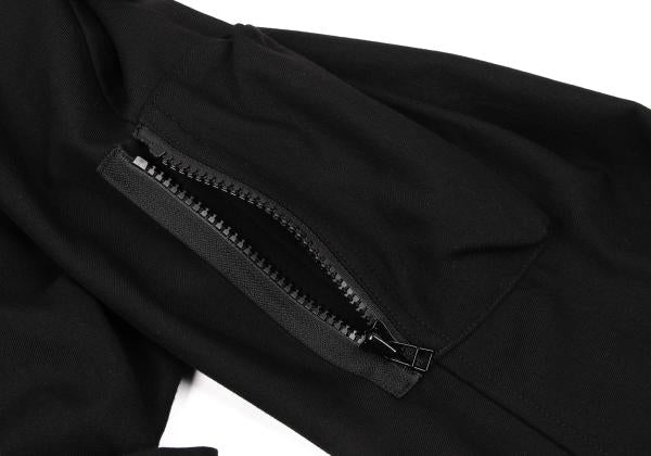 REGULATION yohji yamamoto Rayon Wool Bomber Black Size 2