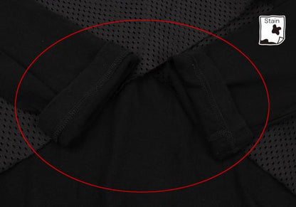COMME des GARCONS Cotton Mesh Tape Design Top Black Size S