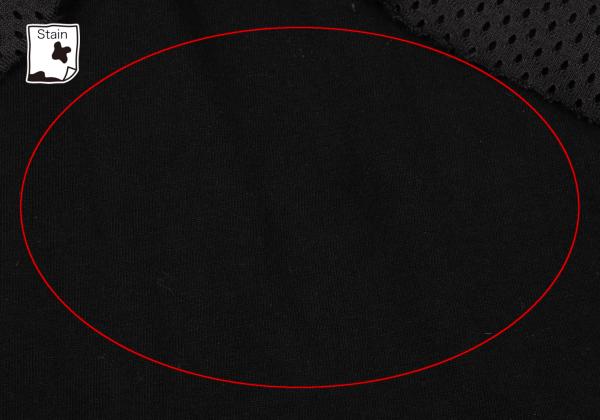 COMME des GARCONS Cotton Mesh Tape Design Top Black Size S