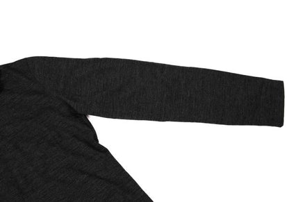 tricot COMME des GARCONS Back Button Knit Blouse Gray Size M