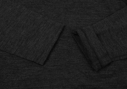 tricot COMME des GARCONS Back Button Knit Blouse Gray Size M