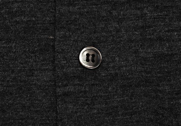 tricot COMME des GARCONS Back Button Knit Blouse Gray Size M
