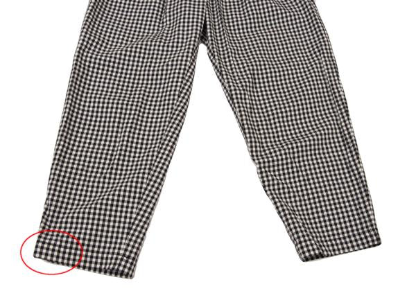 tricot COMME des GARCONS Gingham Check Pants Black Size S