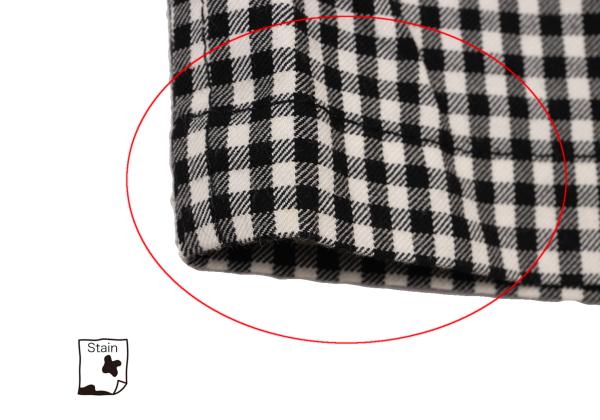 tricot COMME des GARCONS Gingham Check Pants Black Size S