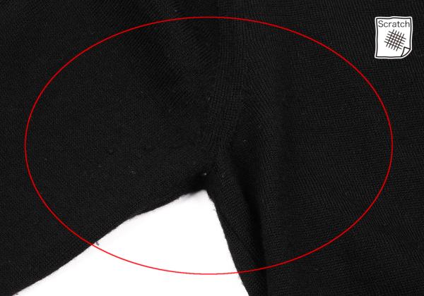 BLACK COMME des GARCONS Pom Pom Wool Cardigan Black Size S