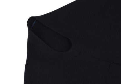 ohta Wool Back Slit Sleeveless Coat Blue Size F