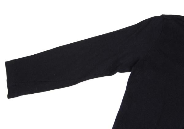 COMME des GARCONS Corsage Applique Cardigan Navy Size M