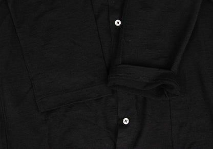 COMME des GARCONS Wool Ribbon Cardigan Black Size M