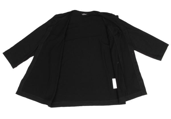 COMME des GARCONS Wool Ribbon Cardigan Black Size M