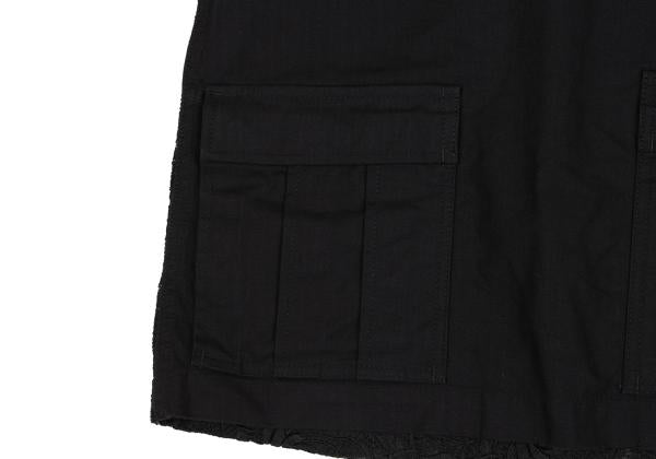 COMME des GARCONS Embroidered Chiffon Vest Black Size S