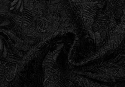 COMME des GARCONS Embroidered Chiffon Vest Black Size S