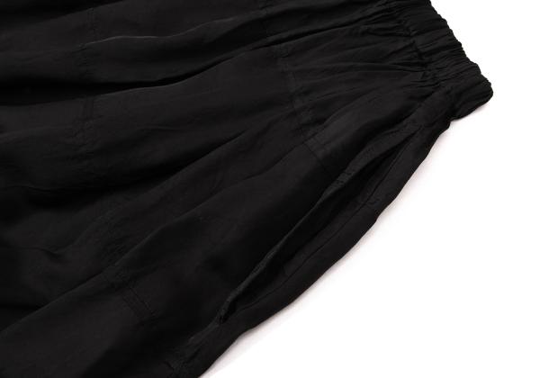 COMME des GARCONS Cupro Lace Panel Skirt Black Size S