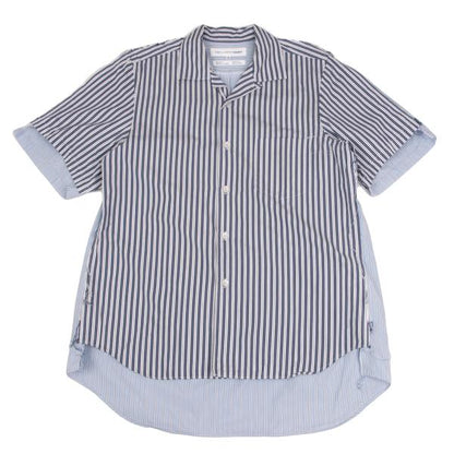 COMME des GARCONS SHIRT Cut-Off Stripe SS Shirt Multi Size S