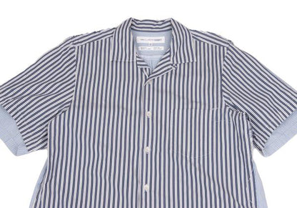 COMME des GARCONS SHIRT Cut-Off Stripe SS Shirt Multi Size S