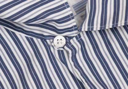 COMME des GARCONS SHIRT Cut-Off Stripe SS Shirt Multi Size S