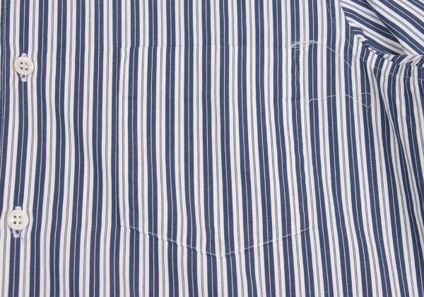 COMME des GARCONS SHIRT Cut-Off Stripe SS Shirt Multi Size S