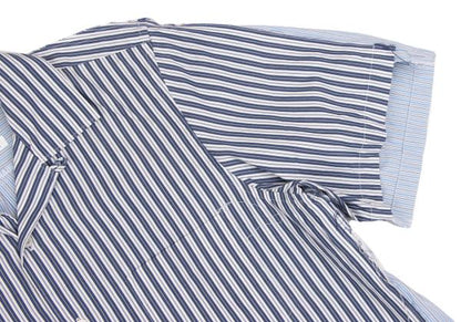 COMME des GARCONS SHIRT Cut-Off Stripe SS Shirt Multi Size S