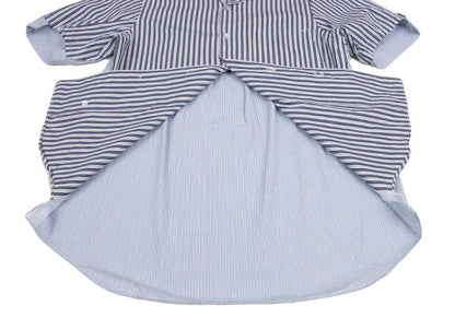 COMME des GARCONS SHIRT Cut-Off Stripe SS Shirt Multi Size S