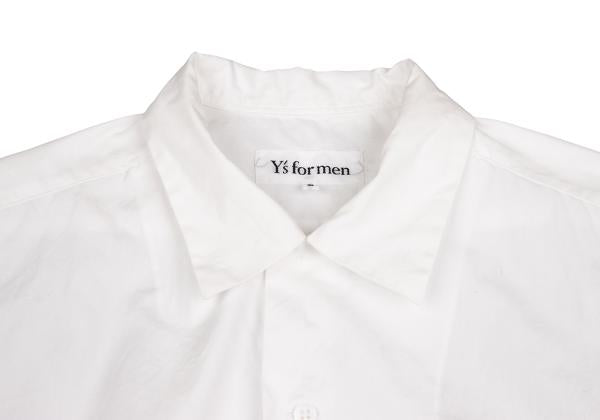 Y's for men Open Collar S/S Shirt Off-White Size 3