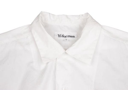 Y's for men Open Collar S/S Shirt Off-White Size 3