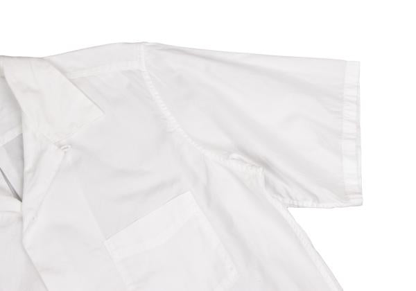 Y's for men Open Collar S/S Shirt Off-White Size 3