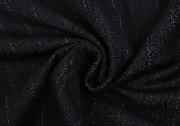 COMME des GARCONS HOMME Pinstripe Wool 2B Jacket Navy Size M