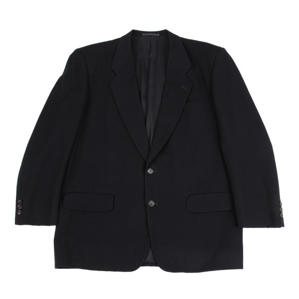 COMME des GARCONS HOMME Wool Twill 2B Jacket Navy Size M