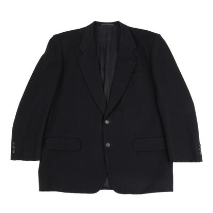 COMME des GARCONS HOMME Wool Twill 2B Jacket Navy Size M