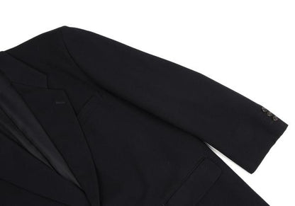 COMME des GARCONS HOMME Wool Twill 2B Jacket Navy Size M